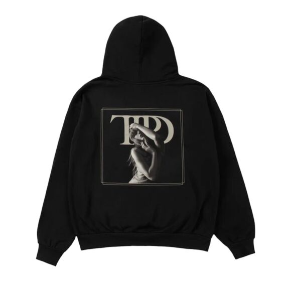 Taylor Swift New With Tags The Tortured Poets Department Black Medium - Picture 3 of 5